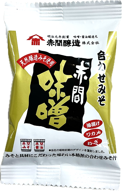 画像:赤間味噌 合わせみそ(即席みそ汁)