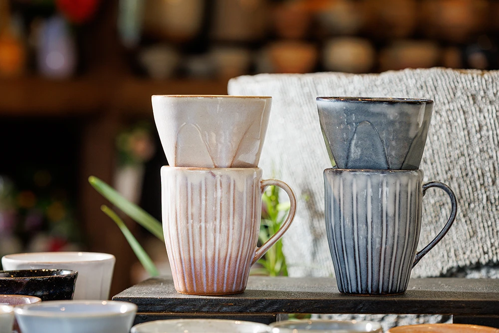 画像：一人用のドリップコーヒーマグ「マグドリップ」