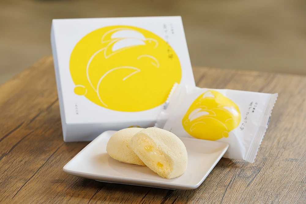 画像：あさひ製菓「月でひろった卵」のお話